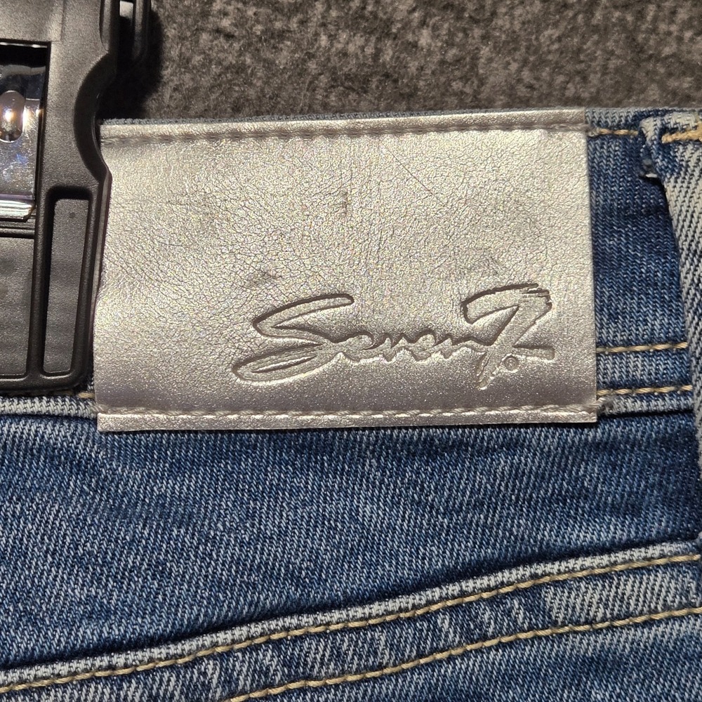 Seven 7 Blue Jeans Limited Edition BOOT Leg Plus Size 20 40x32 Stretch NWT - Picture 6 of 13
